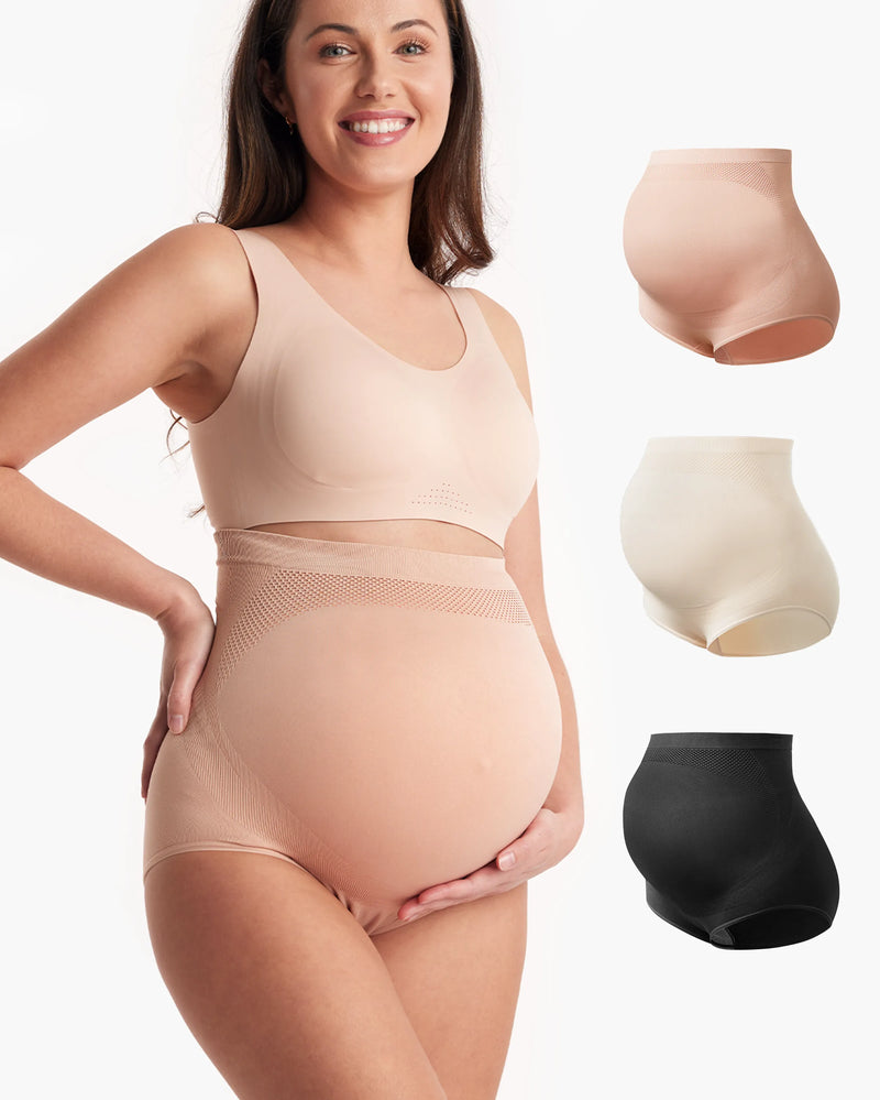 Curavi BellyEase Maternity Support Panties (3-Pack)